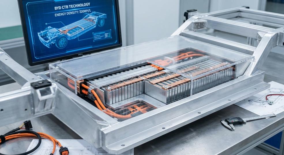 搭载高安全LFP刀片电池!比亚迪发布三款工程机械电池 搭载高安全LFP刀片电池!比亚迪发布三款工程机械电池