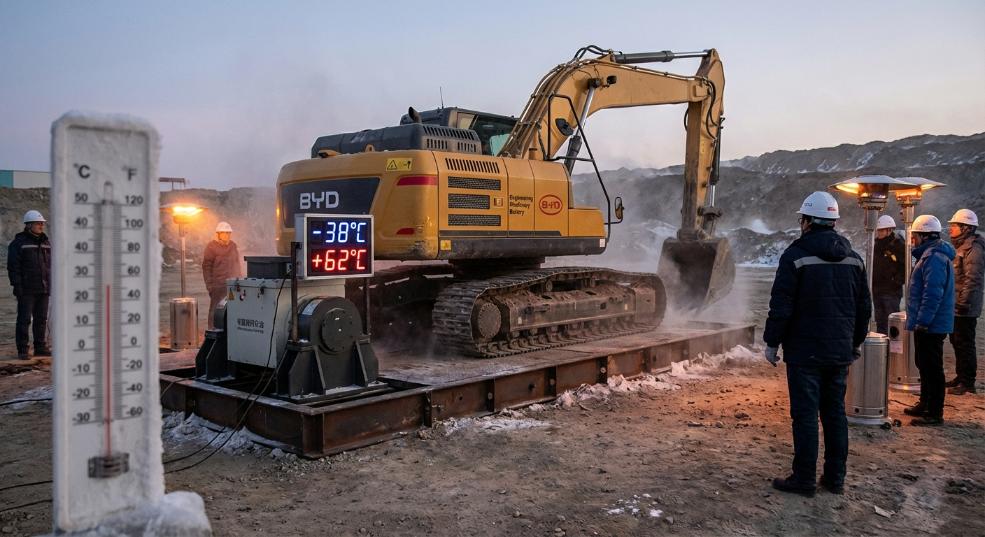 搭载高安全LFP刀片电池!比亚迪发布三款工程机械电池 搭载高安全LFP刀片电池!比亚迪发布三款工程机械电池