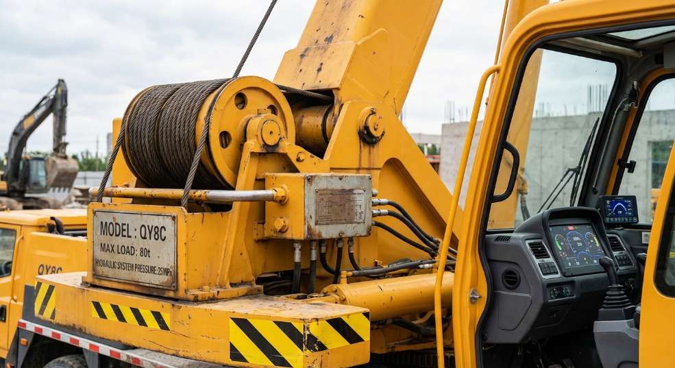 北起多田野 QY8C 起重机