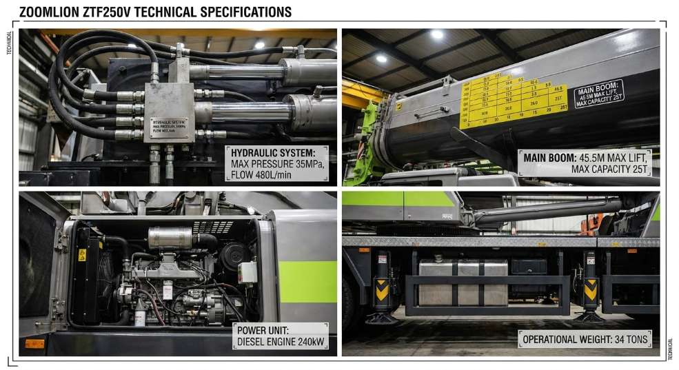 中联重科 ZTF250V 起重机