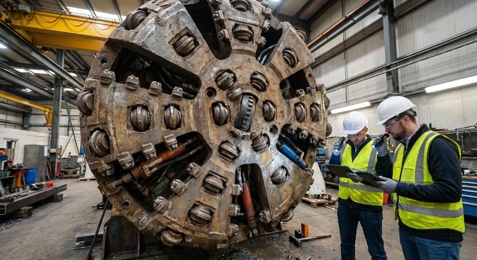 国产最大直径敞开式TBM“江汉新石器号”正式下线 国产最大直径敞开式TBM“江汉新石器号”正式下线