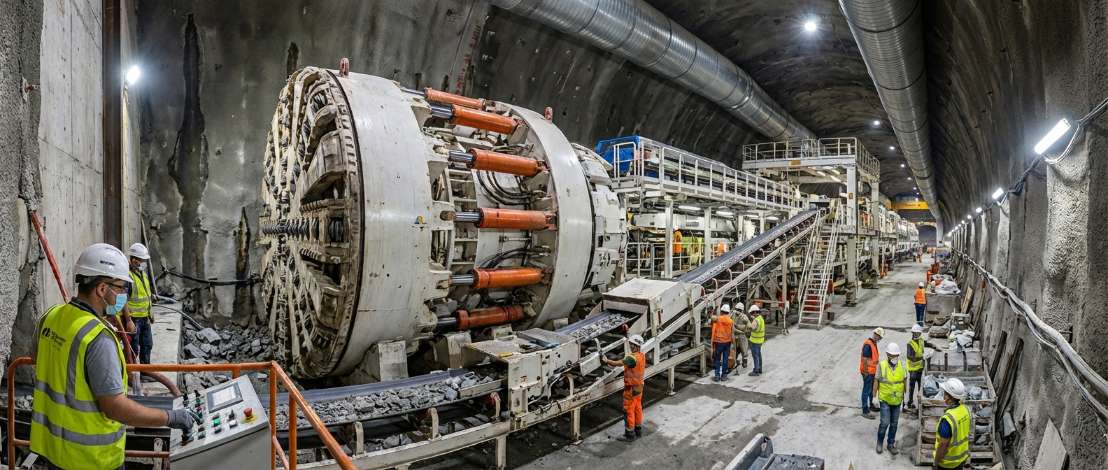 国产最大直径敞开式TBM“江汉新石器号”正式下线 国产最大直径敞开式TBM“江汉新石器号”正式下线