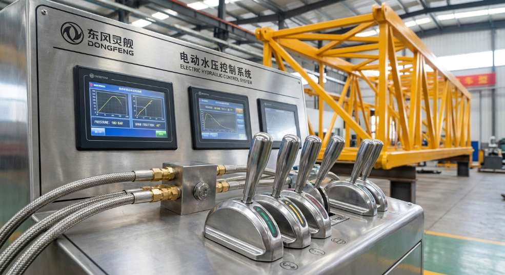 昊意科技 10吨东风折臂式 起重机