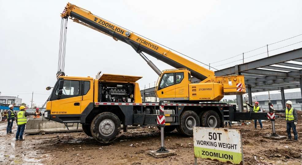 中联重科 ZTC801V552 起重机