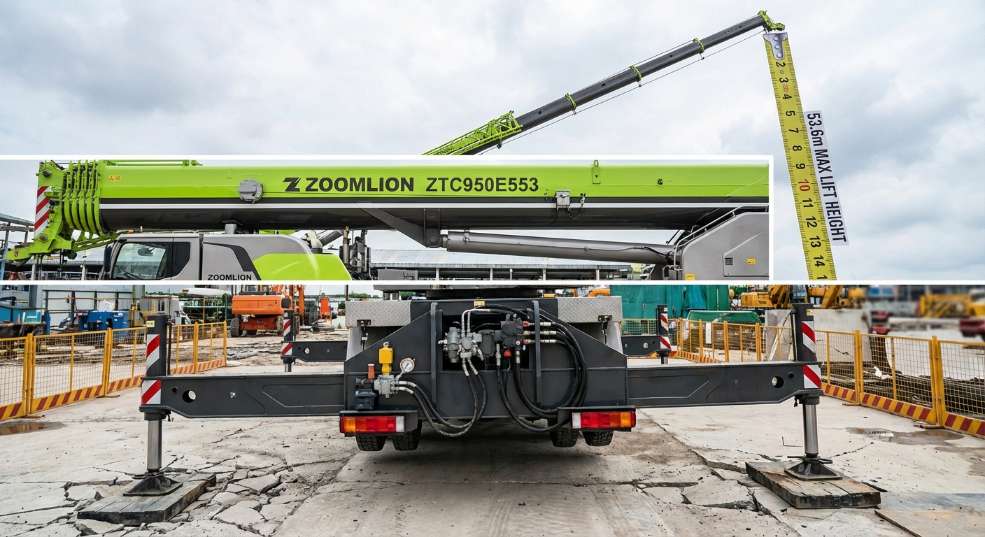 中联重科 ZTC950E553 起重机