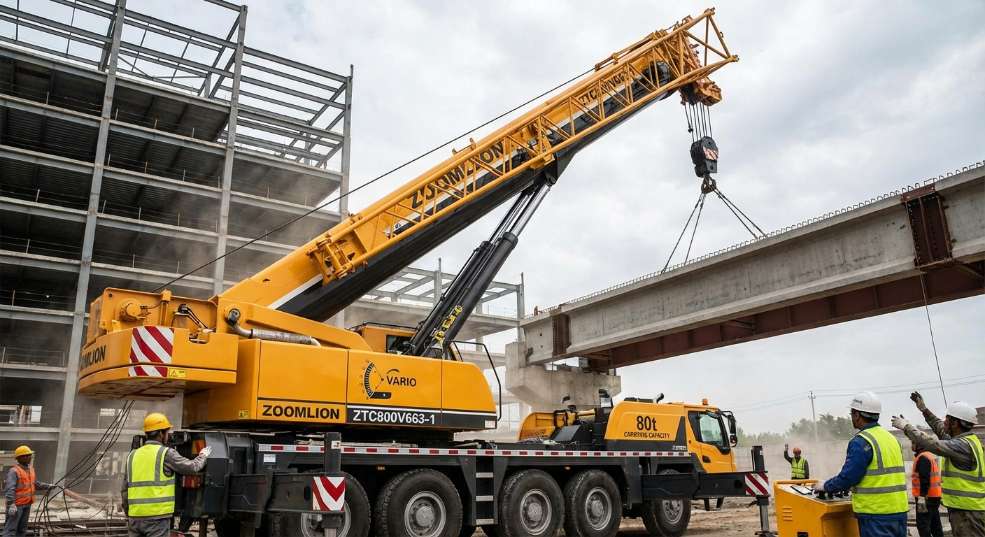 中联重科 ZTC800V663-1 起重机