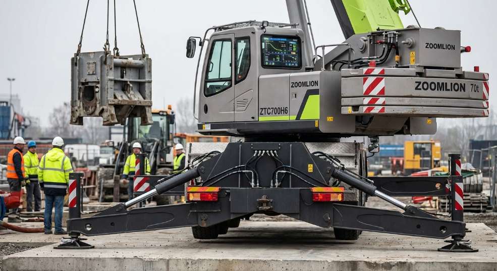 中联重科 ZTC700H6 起重机 中联重科 ZTC700H6 起重机