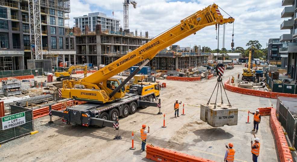 中联重科 ZTC800E552 起重机