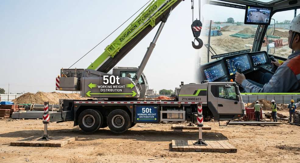 中联重科 ZTC800E653 起重机