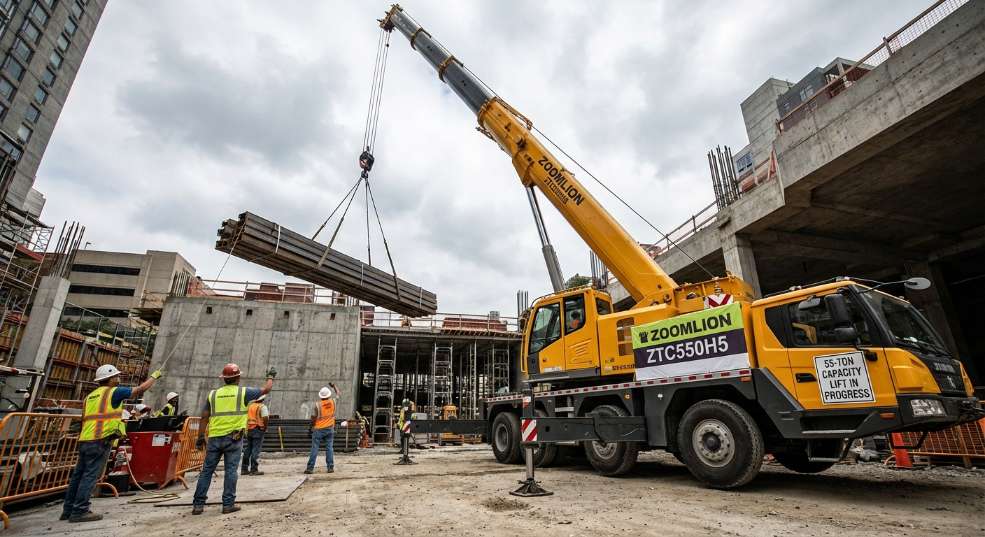 中联重科 ZTC550H5 起重机 中联重科 ZTC550H5 起重机