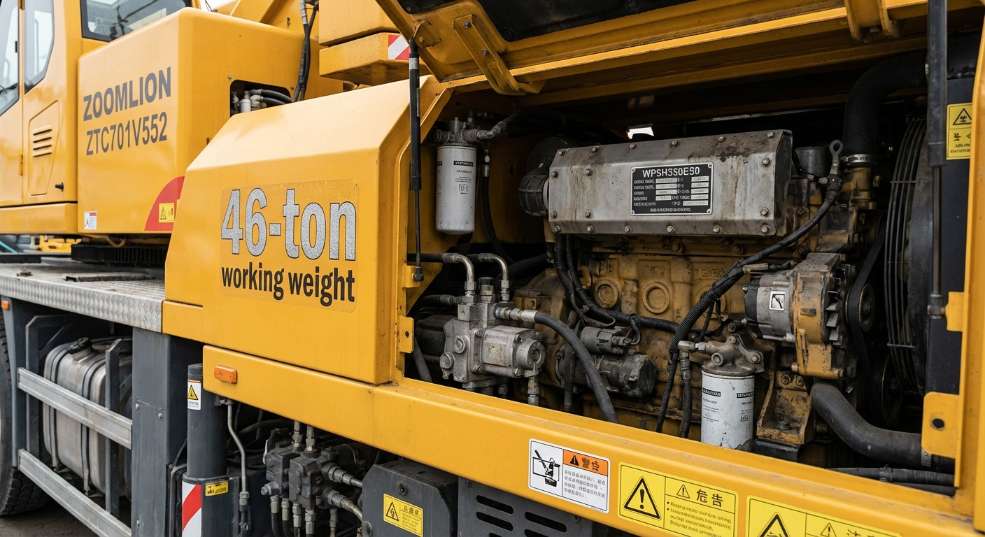 中联重科 ZTC701V552 起重机