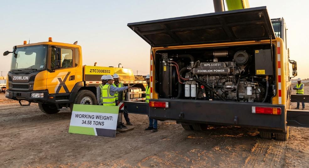 中联重科 ZTC300E552 起重机 中联重科 ZTC300E552 起重机