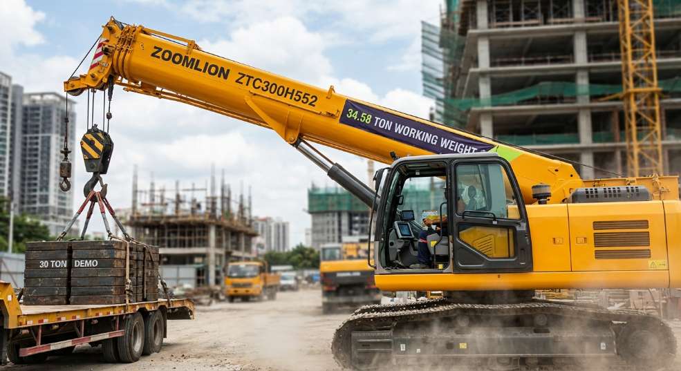 中联重科 ZTC300H552 起重机 中联重科 ZTC300H552 起重机
