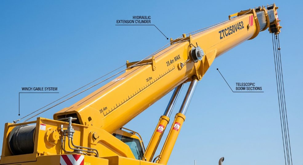 中联重科 ZTC250V452 起重机 中联重科 ZTC250V452 起重机