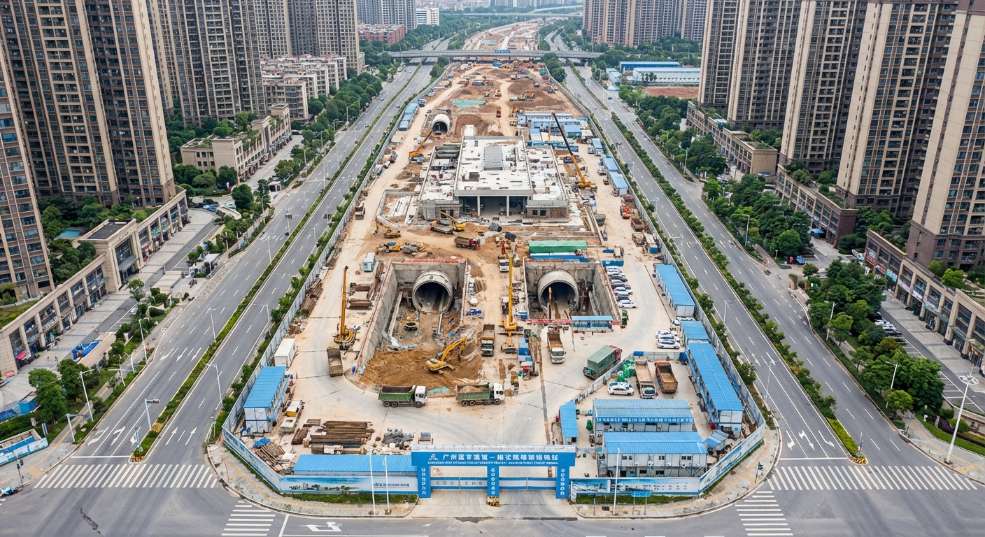 国内首条!最小净距并行大盾构隧道开始掘进 国内首条!最小净距并行大盾构隧道开始掘进