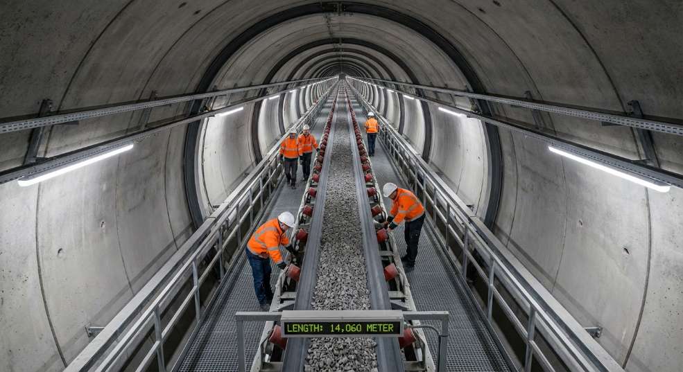 14060米！国内最大功率超长距离隧道施工装备投运