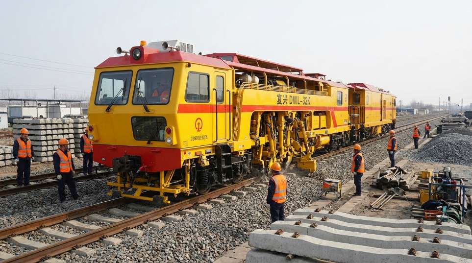 国产智能大型养路机械装备首秀：作业效率提升20%