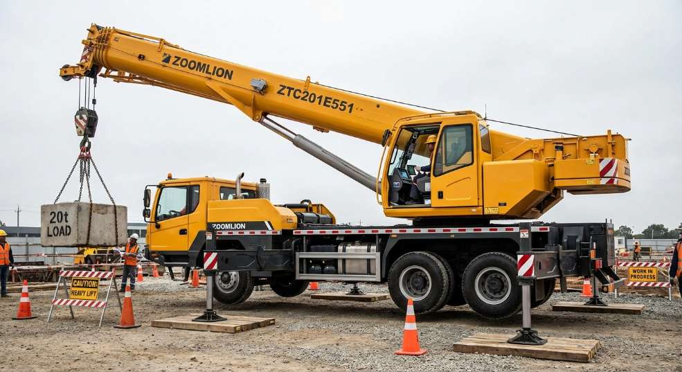 中联重科 ZTC201E551 起重机 中联重科 ZTC201E551 起重机