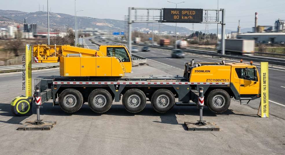 中联重科 ZTC1100V753.1 起重机 中联重科 ZTC1100V753.1 起重机