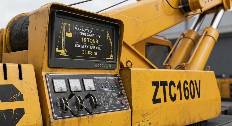 中联重科 ZTC160V 起重机 中联重科 ZTC160V 起重机