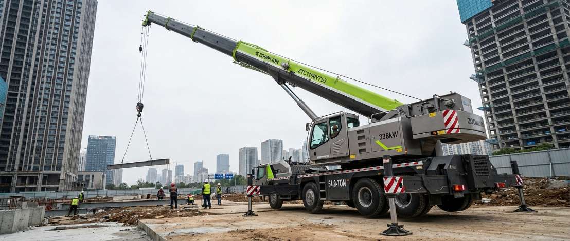 中联重科 ZTC1100V753 起重机 中联重科 ZTC1100V753 起重机