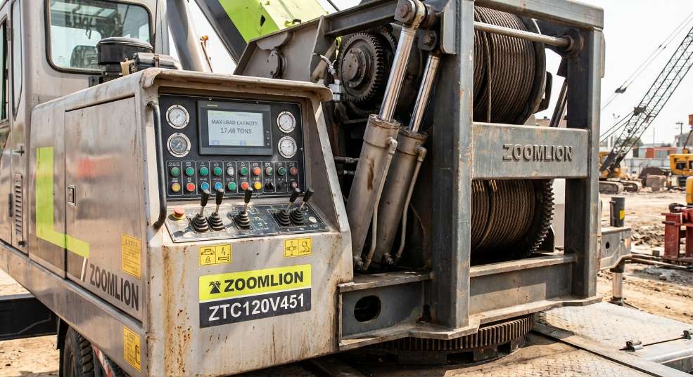 中联重科 ZTC120V451 起重机 中联重科 ZTC120V451 起重机