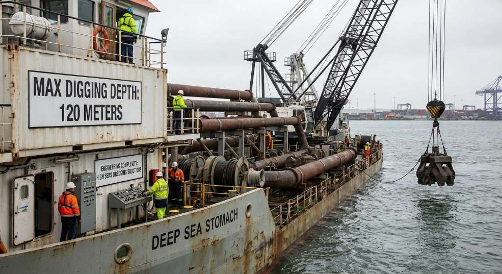 国之重器！我国自研挖泥船下水：198米“深海巨胃”