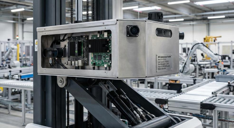 牵手英伟达 ，MiR推出载重1200kg高阶智能化搬运叉车