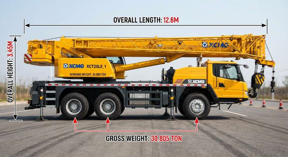 徐工 XCT20L5_1 起重机 徐工 XCT20L5_1 起重机