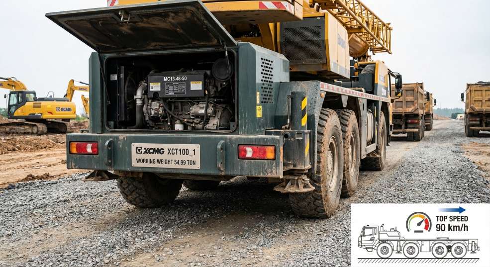 徐工 XCT100_1 起重机