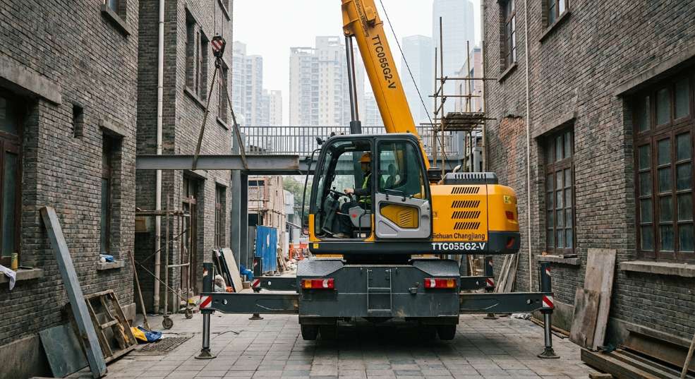 四川长江 TTC055G2-V 起重机 四川长江 TTC055G2-V 起重机