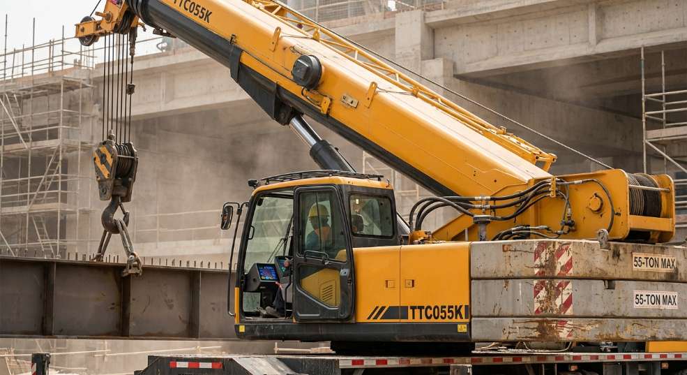 四川长江 TTC055K 起重机