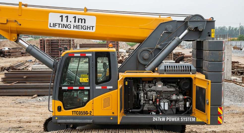 国机重工 TTC055G-2 起重机
