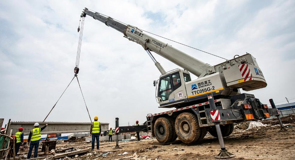 国机重工 TTC055G-2 起重机