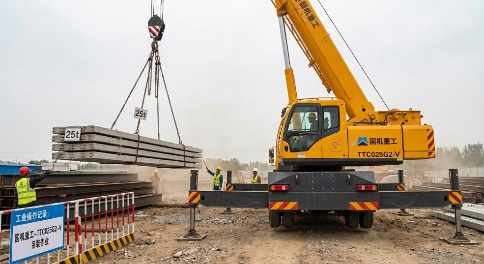 国机重工 TTC025G2-V 起重机 国机重工 TTC025G2-V 起重机