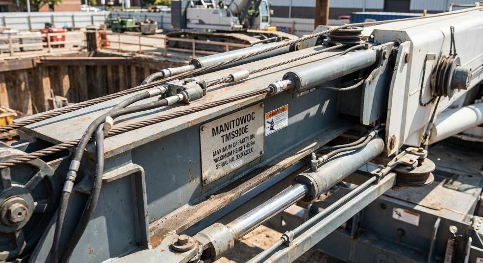 马尼托瓦克 TMS900E 起重机