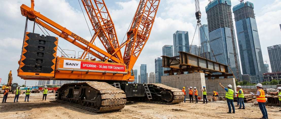 三一重工 SPS30000 起重机