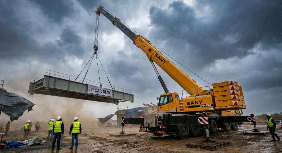 三一重工 SPS45000 起重机