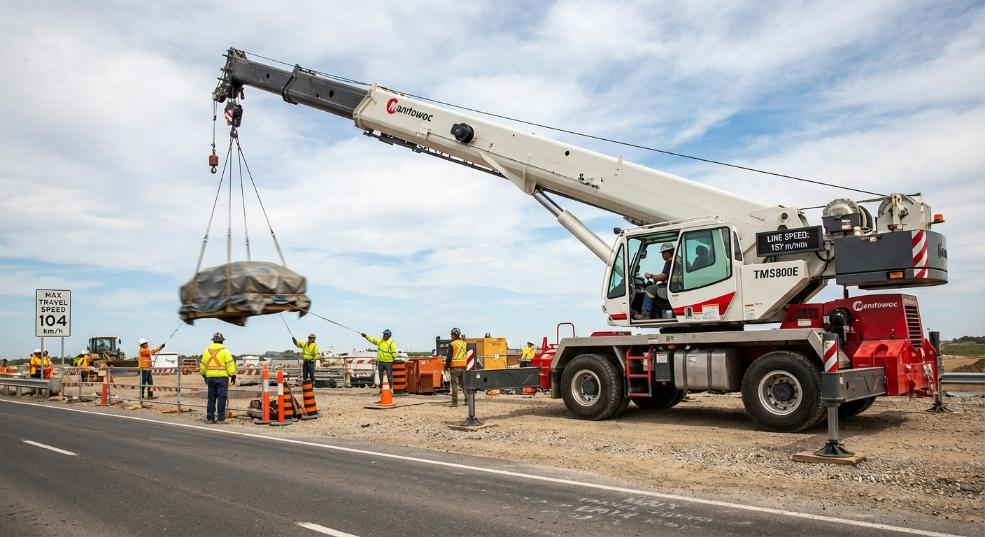 马尼托瓦克 TMS800E 起重机
