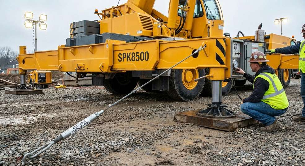 三一重工 SPK8500 起重机 三一重工 SPK8500 起重机