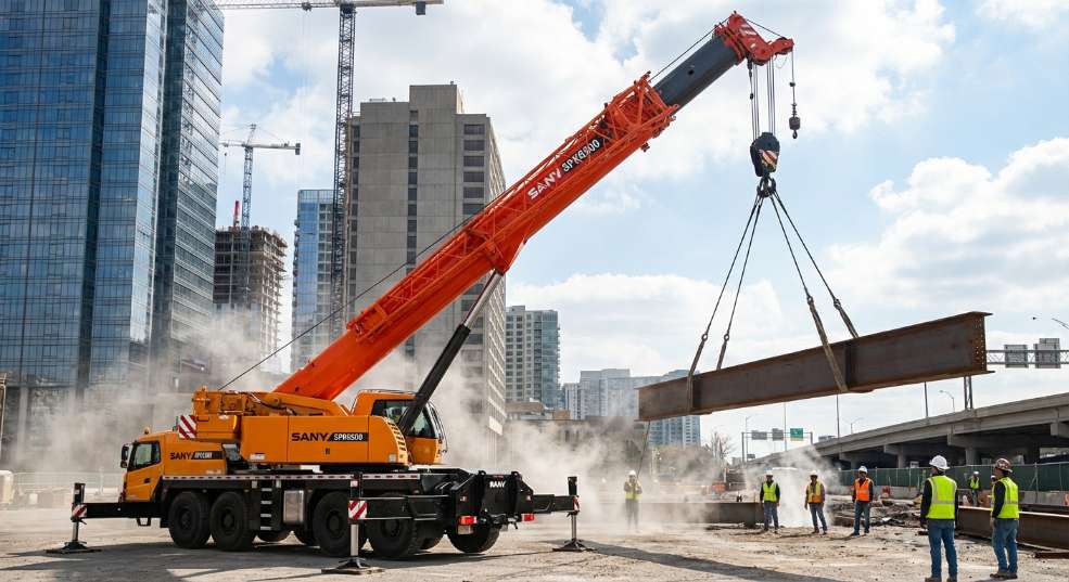 三一重工 SPK6500 起重机