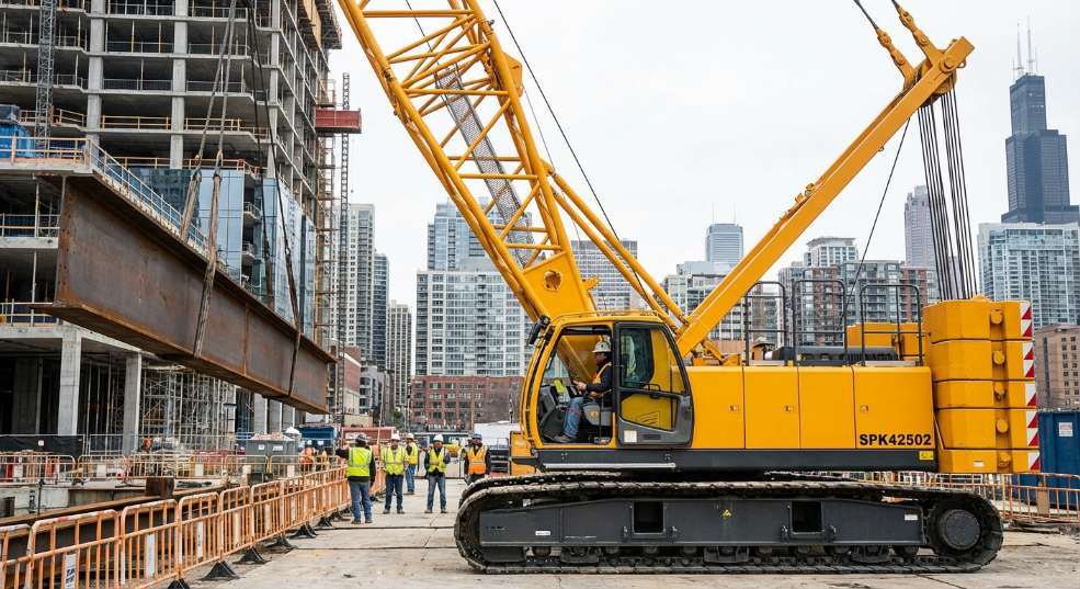 三一重工 SPK42502 起重机 三一重工 SPK42502 起重机