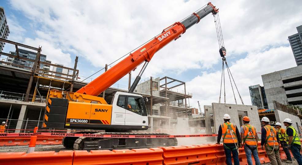 三一重工 SPK36080 起重机 三一重工 SPK36080 起重机