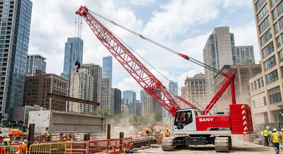 三一重工 SPK15500 起重机