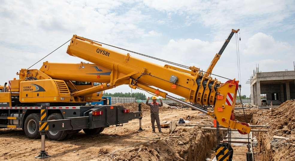 愚公机械 QYS8t 起重机 愚公机械 QYS8t 起重机