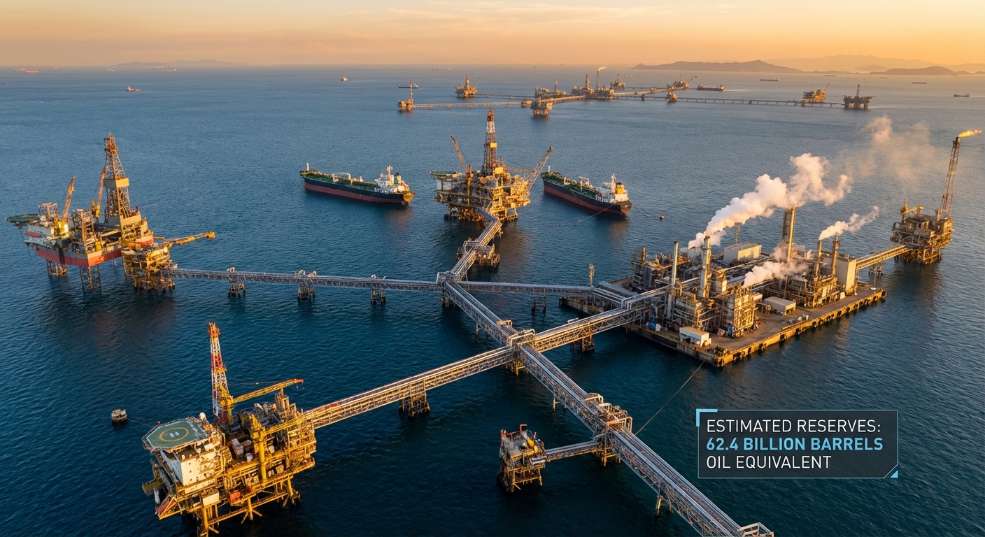 中国海油2022年勘探领域获新突破、净产量刷新纪录
