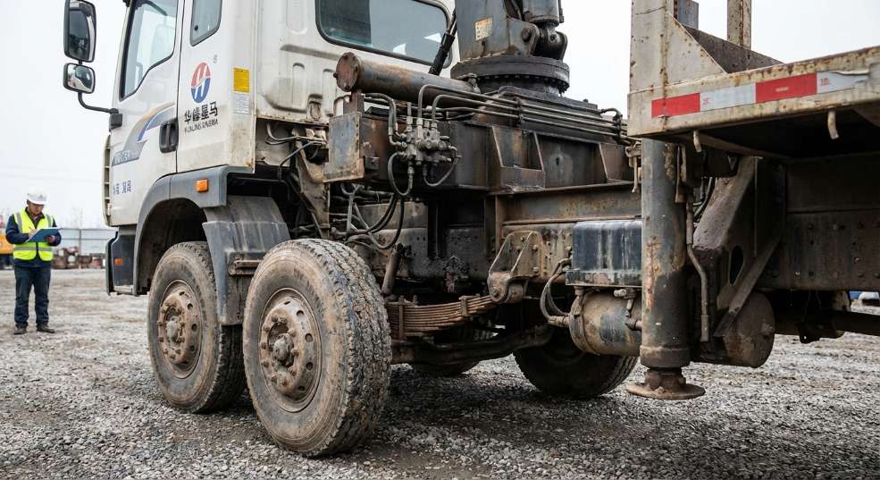 华菱星马 H3-H6-随车吊-双前轴-HN5250JSQ1L4 起重机 华菱星马 H3-H6-随车吊-双前轴-HN5250JSQ1L4 起重机