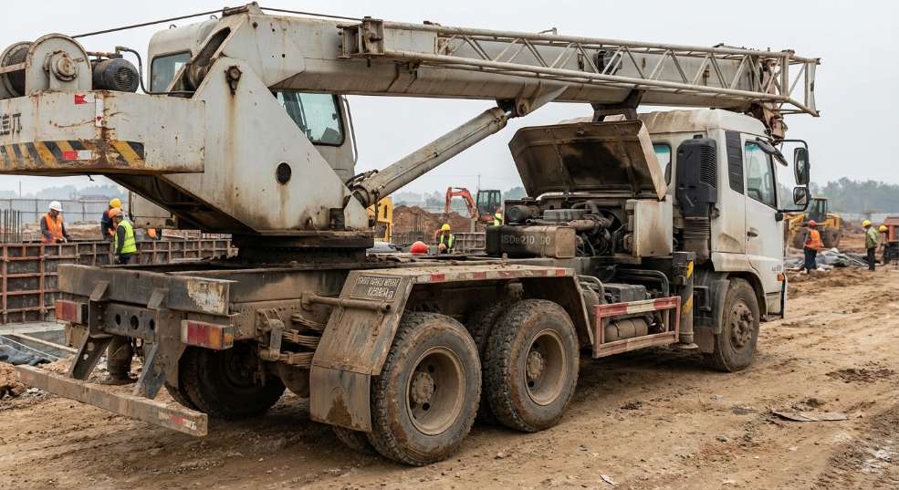 江南专汽 EQ5253GFJ2(东风后双桥) 起重机 江南专汽 EQ5253GFJ2(东风后双桥) 起重机