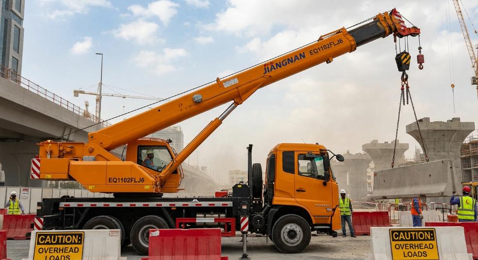 江南专汽 EQ1102FLJ6(东风尖头) 起重机 江南专汽 EQ1102FLJ6(东风尖头) 起重机