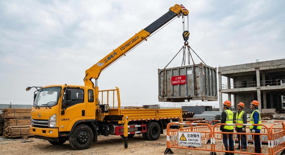 江南专汽 EQ1060TJ20D3(东风金霸) 起重机 江南专汽 EQ1060TJ20D3(东风金霸) 起重机